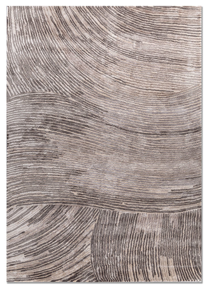 lucid ivory viscose Hand Tufted Rug - HeadShot lucid ivory viscose Hand Tufted Rug - HeadShot