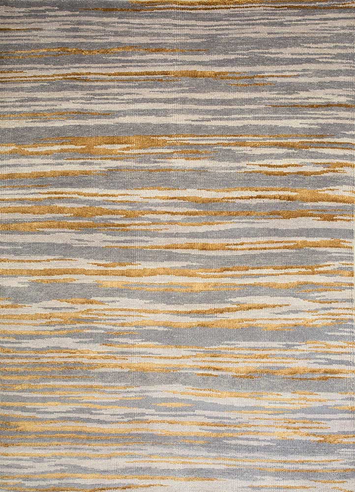 clan grey and black wool and bamboo silk Hand Knotted Rug - HeadShot clan grey and black wool and bamboo silk Hand Knotted Rug - HeadShot