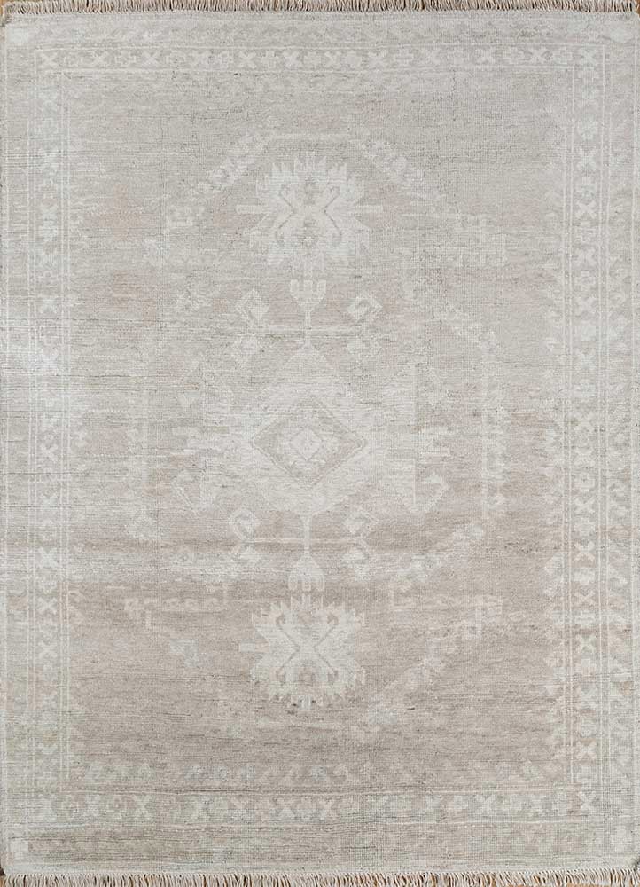  gold wool Hand Knotted Rug