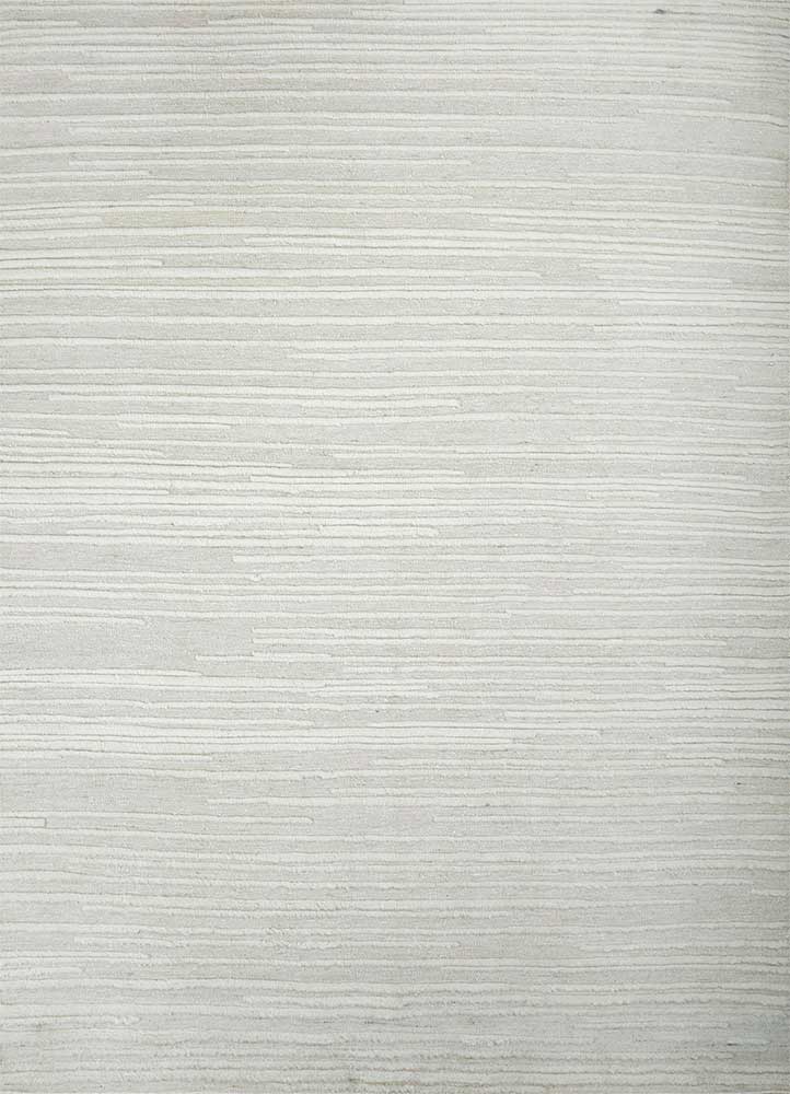  ivory wool Hand Knotted Rug