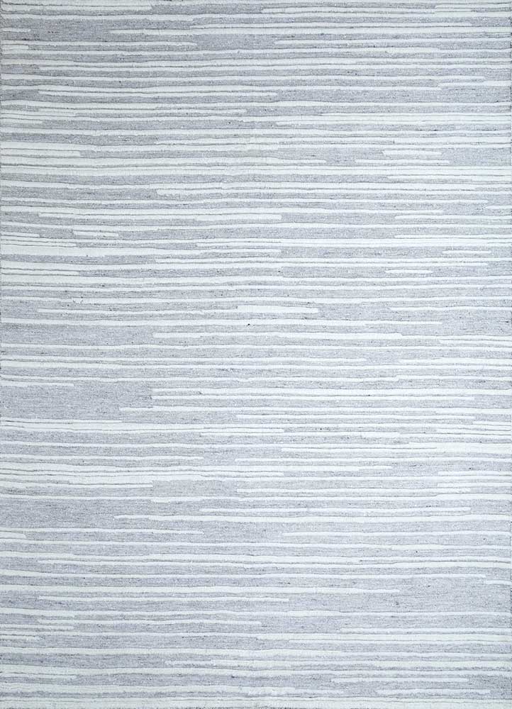  grey and black wool Hand Knotted Rug