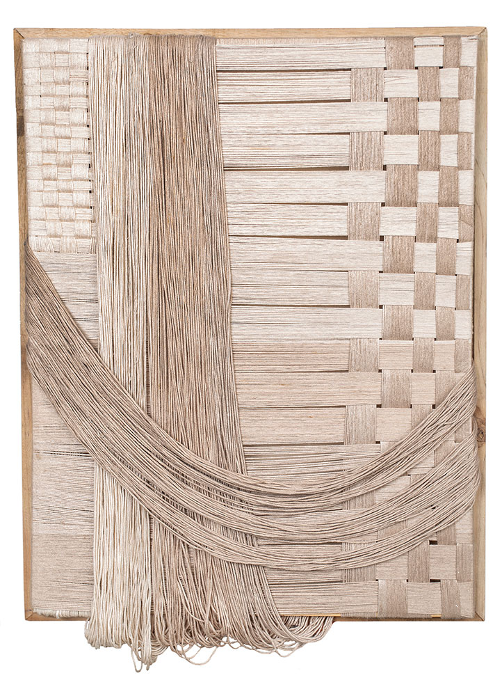 wall art pink and purple bamboo silk Wall Art Rug - HeadShot