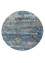 manchaha blue wool and bamboo silk Hand Knotted Rug - HeadShot manchaha blue wool and bamboo silk Hand Knotted Rug - HeadShot