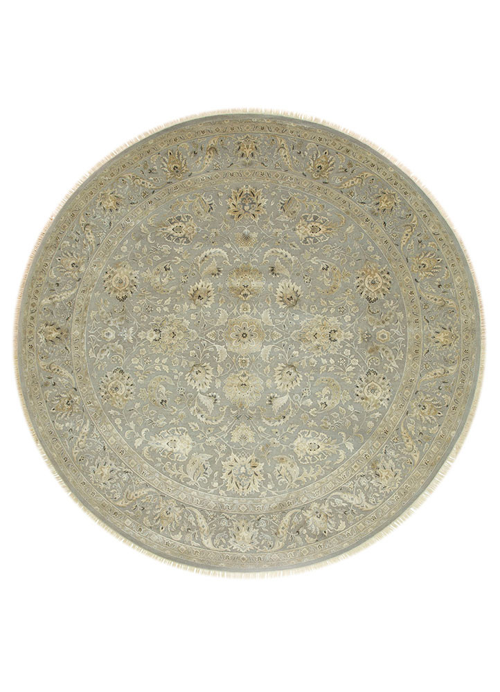 aurora grey and black wool and silk Hand Knotted Rug - HeadShot aurora grey and black wool and silk Hand Knotted Rug - HeadShot