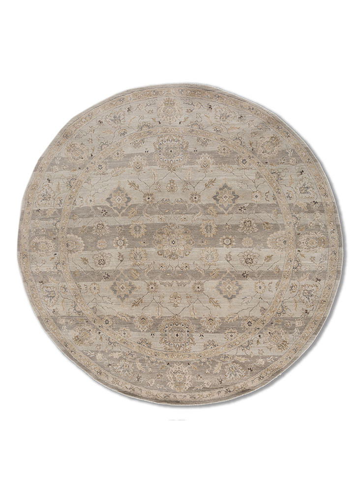  grey and black wool Hand Knotted Rug