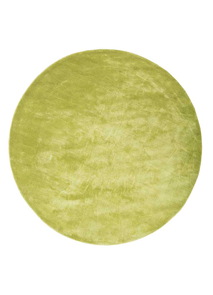  green viscose Hand Tufted Rug