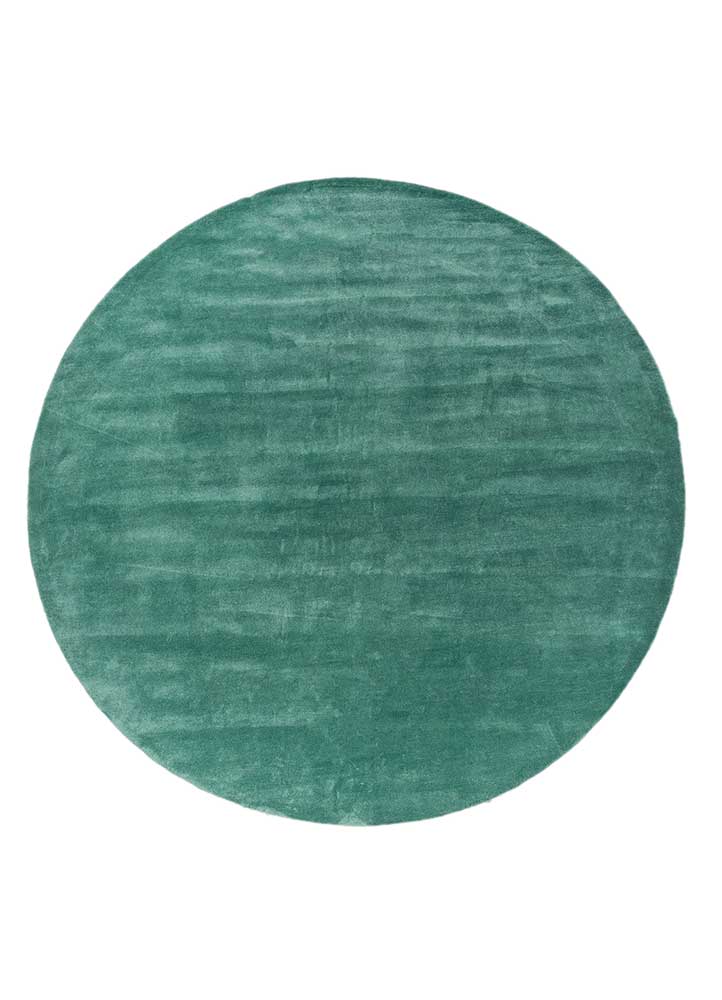  green viscose Hand Tufted Rug