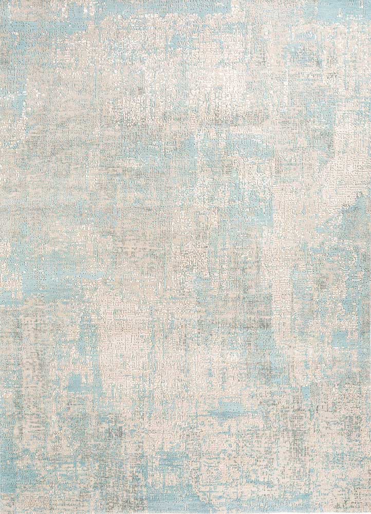 uvenuti beige and brown wool and bamboo silk Hand Knotted Rug - HeadShot uvenuti beige and brown wool and bamboo silk Hand Knotted Rug - HeadShot