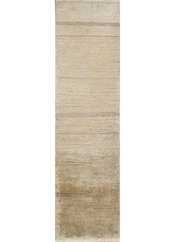  gold wool Hand Knotted Rug