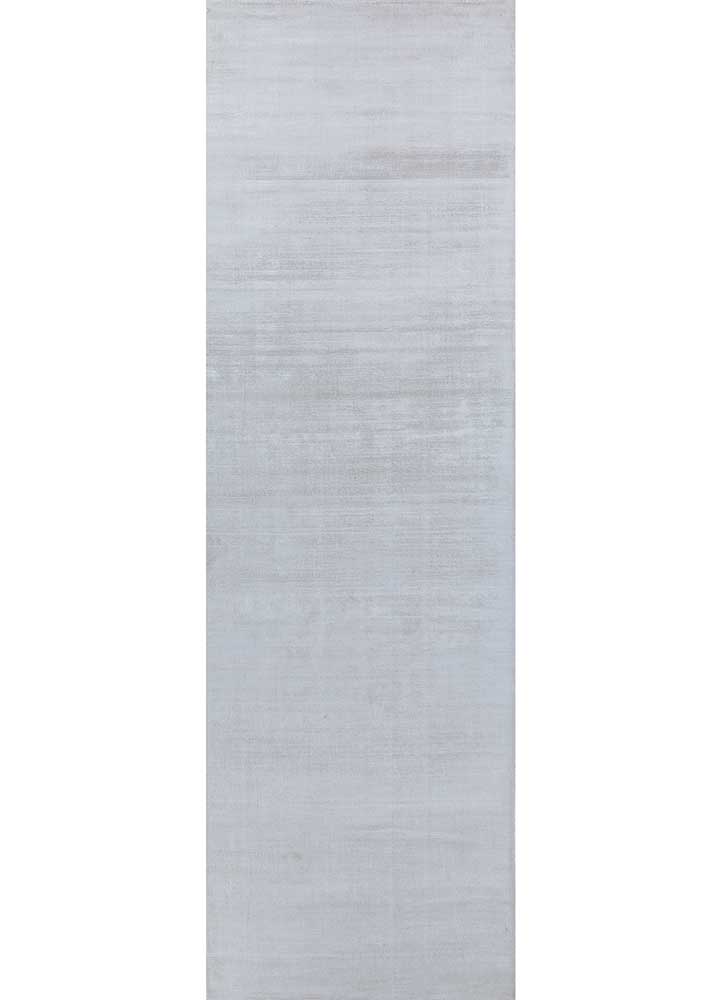 basis ivory viscose Hand Loom Rug - HeadShot