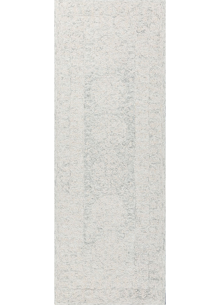  blue wool Hand Tufted Rug