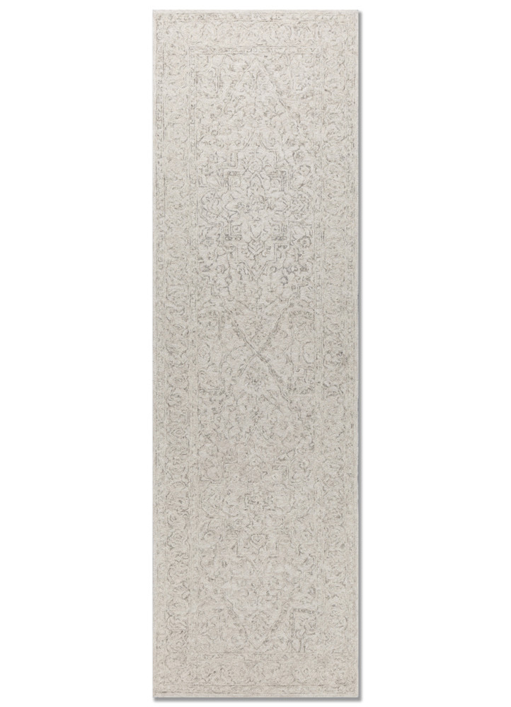  ivory wool Hand Tufted Rug