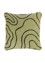 cushion green wool and viscose Cushion Cover Rug - HeadShot cushion green wool and viscose Cushion Cover Rug - HeadShot