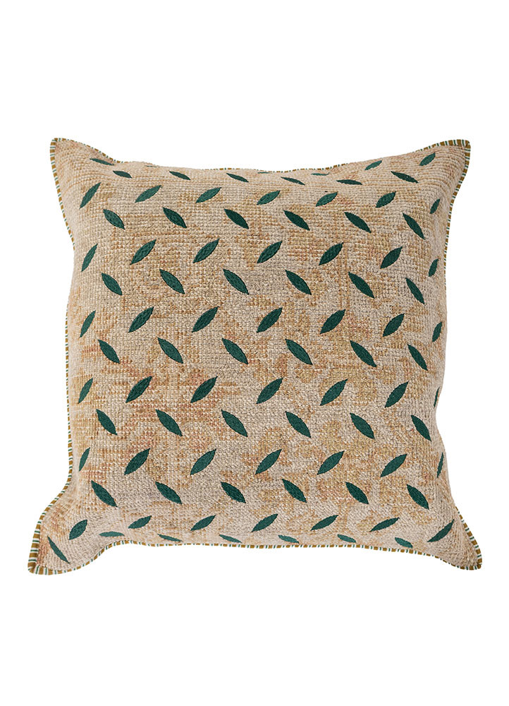  blue wool Cushion Cover Rug