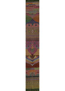 manchaha multi wool and bamboo silk Hand Knotted Rug