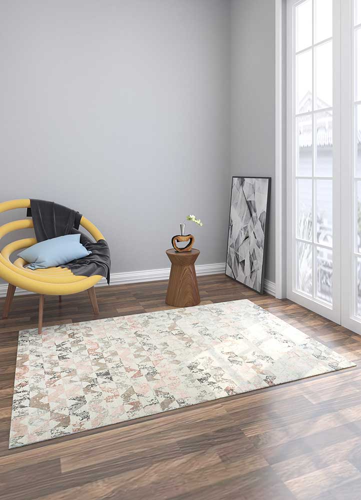 project error by kavi beige and brown wool and bamboo silk Hand Knotted Rug - Loom project error by kavi beige and brown wool and bamboo silk Hand Knotted Rug - Loom