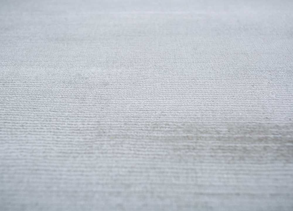 basis grey and black viscose Hand Loom Rug - Loom