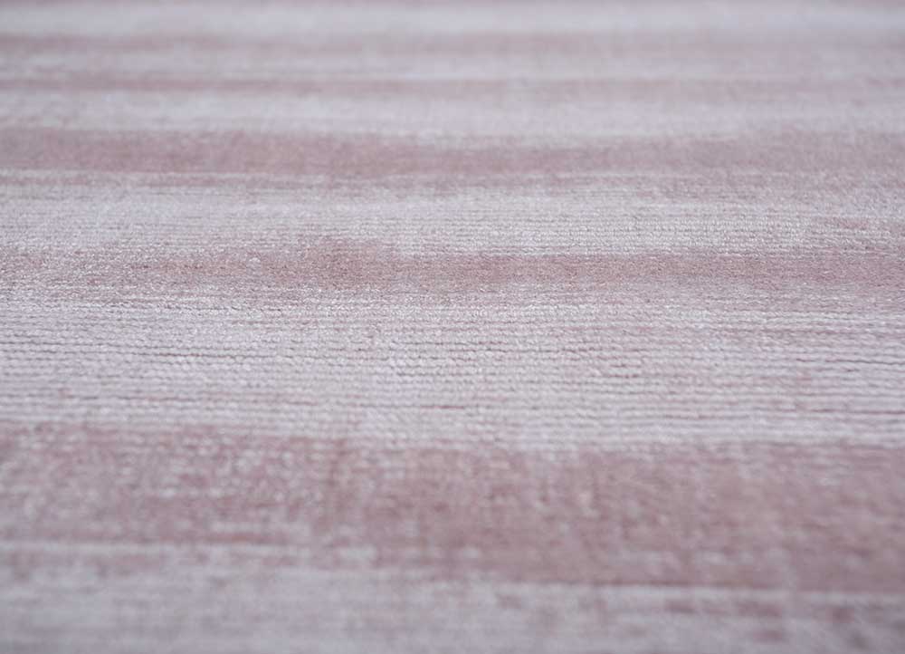 basis pink and purple viscose Hand Loom Rug - Loom