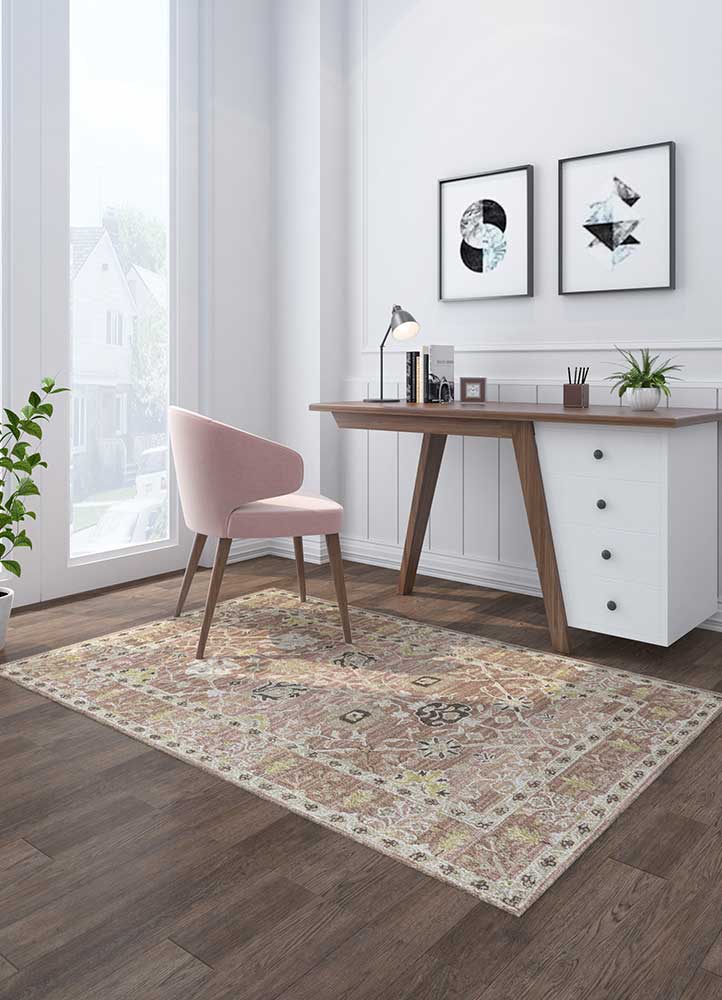 basis ivory wool  Rug - Loom