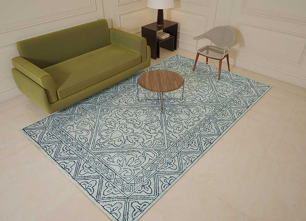 imara grey and black wool Hand Tufted Rug - Loom imara grey and black wool Hand Tufted Rug - Loom