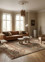 someplace in time blue afghan wool Hand Knotted Rug - OtherShot1 someplace in time blue afghan wool Hand Knotted Rug - OtherShot1