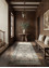 someplace in time blue afghan wool Hand Knotted Rug - OtherShot1 someplace in time blue afghan wool Hand Knotted Rug - OtherShot1