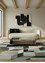 chaos theory by kavi grey and black wool and bamboo silk Hand Knotted Rug - OtherShot1 chaos theory by kavi grey and black wool and bamboo silk Hand Knotted Rug - OtherShot1