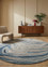 genesis blue wool and viscose Hand Tufted Rug - OtherShot1 genesis blue wool and viscose Hand Tufted Rug - OtherShot1