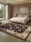 kasbah grey and black wool and viscose Hand Tufted Rug - OtherShot1 kasbah grey and black wool and viscose Hand Tufted Rug - OtherShot1