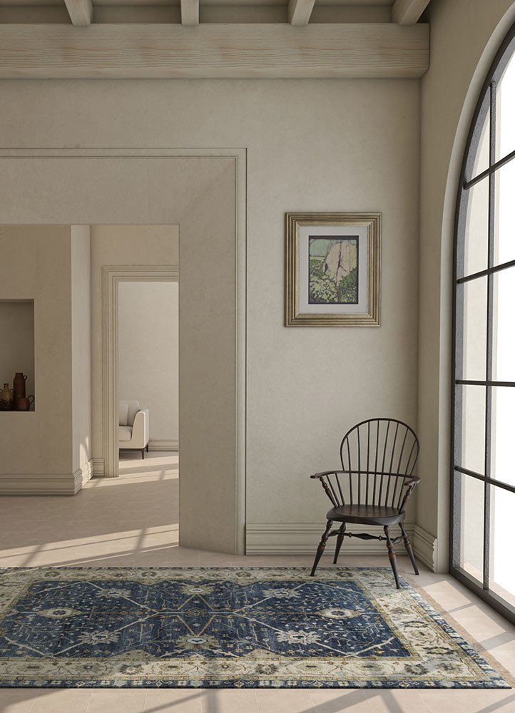 savana blue wool Hand Knotted Rug - OtherShot2 savana blue wool Hand Knotted Rug - OtherShot2