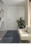 linear blue wool Hand Tufted Rug - OtherShot2 linear blue wool Hand Tufted Rug - OtherShot2