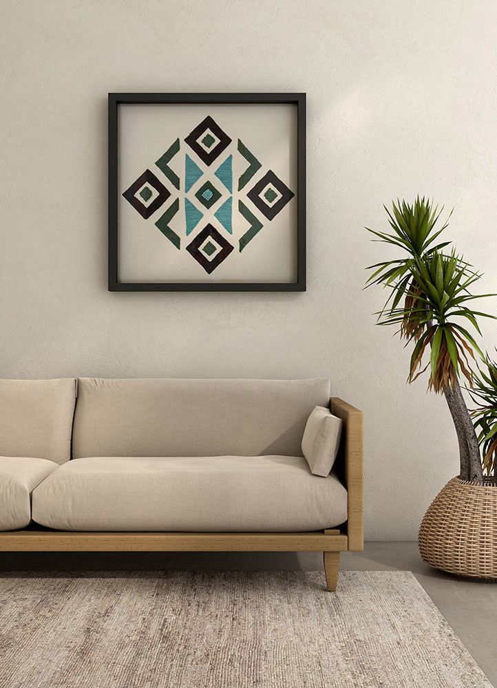 wall art ivory cotton Wall Art Rug - OtherShot2 wall art ivory cotton Wall Art Rug - OtherShot2