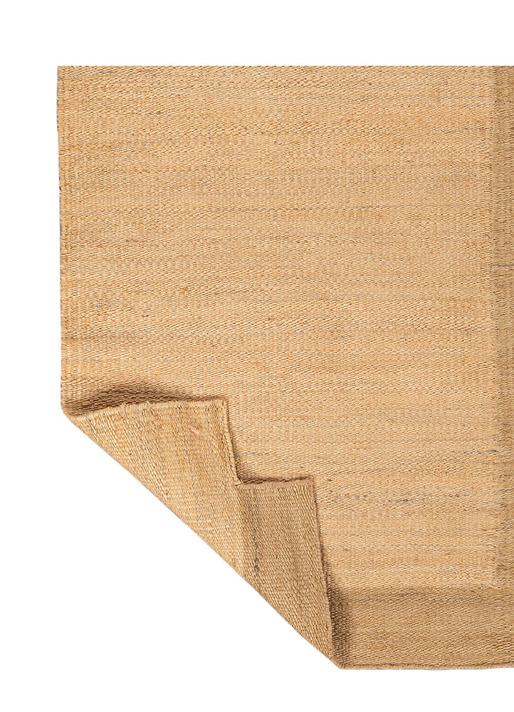 daaira beige and brown jute and hemp Flat Weaves Rug - Perspective