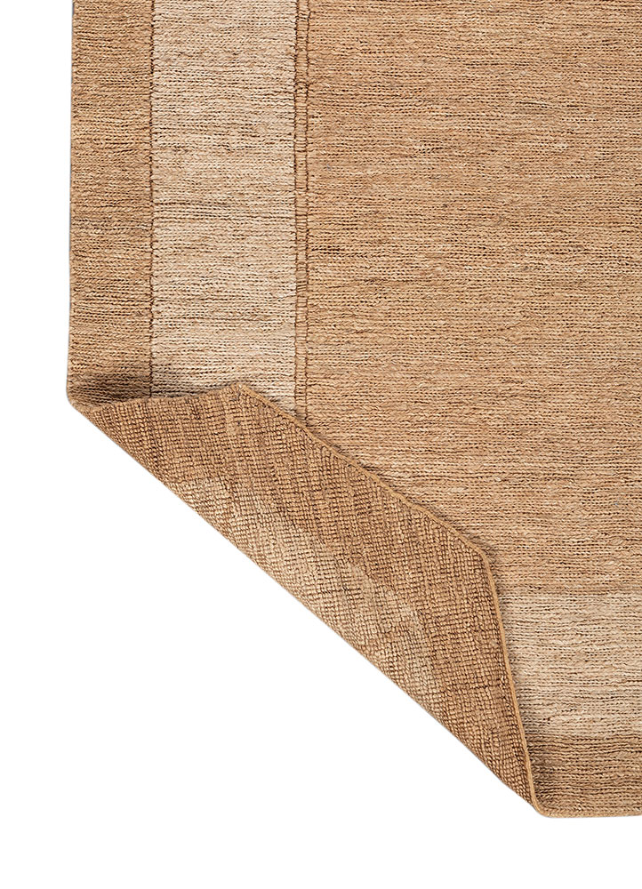 daaira beige and brown jute and hemp Flat Weaves Rug - Perspective daaira beige and brown jute and hemp Flat Weaves Rug - Perspective