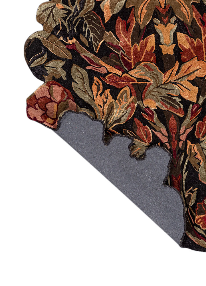 nebulora blue wool and viscose Hand Tufted Rug - Perspective