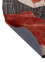 adrift red and orange wool and viscose Hand Tufted Rug - Perspective adrift red and orange wool and viscose Hand Tufted Rug - Perspective