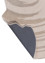 lucid ivory wool and viscose Hand Tufted Rug - Perspective lucid ivory wool and viscose Hand Tufted Rug - Perspective