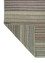 abrash blue wool Flat Weaves Rug - Perspective abrash blue wool Flat Weaves Rug - Perspective