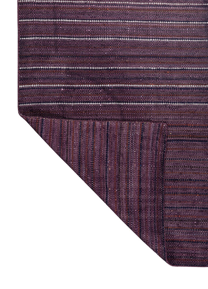 abrash pink and purple wool Flat Weaves Rug - Perspective abrash pink and purple wool Flat Weaves Rug - Perspective