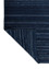 abrash blue wool Flat Weaves Rug - Perspective abrash blue wool Flat Weaves Rug - Perspective