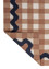 alhambra red and orange wool Flat Weaves Rug - Perspective alhambra red and orange wool Flat Weaves Rug - Perspective