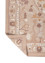 bedouin red and orange wool and viscose Flat Weaves Rug - Perspective bedouin red and orange wool and viscose Flat Weaves Rug - Perspective
