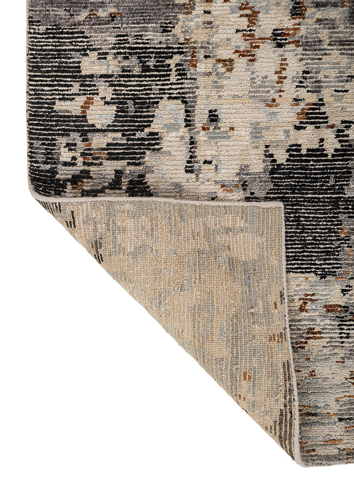 aprezo ivory wool Hand Knotted Rug - Perspective aprezo ivory wool Hand Knotted Rug - Perspective