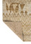 thyme beige and brown wool Hand Knotted Rug - Perspective thyme beige and brown wool Hand Knotted Rug - Perspective