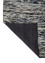 abrash grey and black wool Flat Weaves Rug - Perspective abrash grey and black wool Flat Weaves Rug - Perspective
