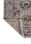 someplace in time grey and black afghan wool Hand Knotted Rug - Perspective someplace in time grey and black afghan wool Hand Knotted Rug - Perspective