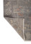 someplace in time grey and black afghan wool Hand Knotted Rug - Perspective someplace in time grey and black afghan wool Hand Knotted Rug - Perspective