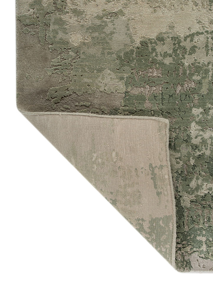 project error by kavi green wool and bamboo silk Hand Knotted Rug - Perspective project error by kavi green wool and bamboo silk Hand Knotted Rug - Perspective