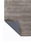 basis grey and black wool and viscose Hand Loom Rug - Perspective basis grey and black wool and viscose Hand Loom Rug - Perspective