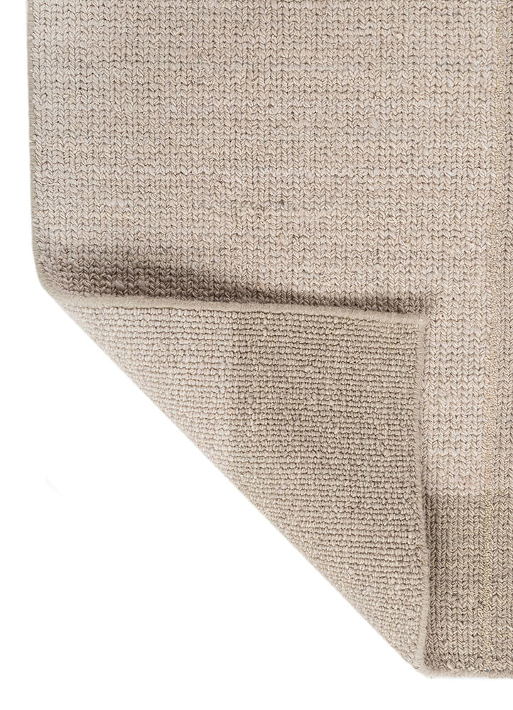 contour ivory wool Hand Loom Rug - Perspective contour ivory wool Hand Loom Rug - Perspective